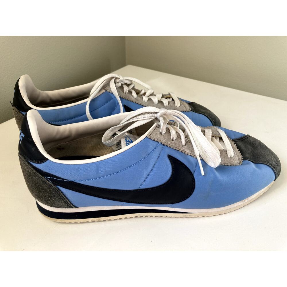 Vintage Nike Cortez Basic Nylon, blue, size 11 - Picture 6 of 16
